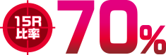 15R比率70%